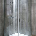 80x80 Curved Shower Enclosure - Model P04