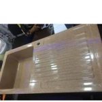 B/ST Acrylic Single Bowl Kitchen Sink - Model AC06