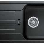 Black Single Bowl Single Tray Acrylic Sink - Model KS-AC09